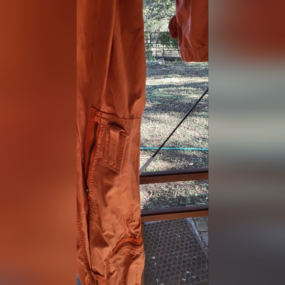 Moving Sale! Vintage orange flight suit great for Halloween - Picture 9 of 11